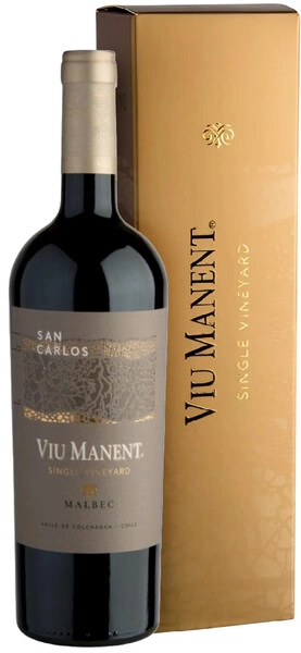 Вино Viu Manent, Single Vineyard Malbec, Colchagua Valley DO, 2021, gift box