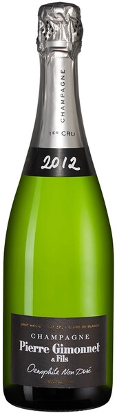 Шампанское Pierre Gimonnet & Fils, Extra Brut Oenophile 1-er Cru, Champagne AOC, 2012