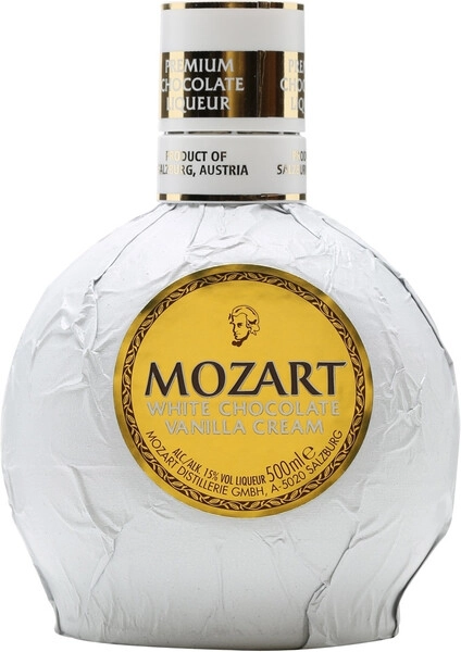 Ликер Mozart White Chocolate Vanilla Cream, 0.5 л