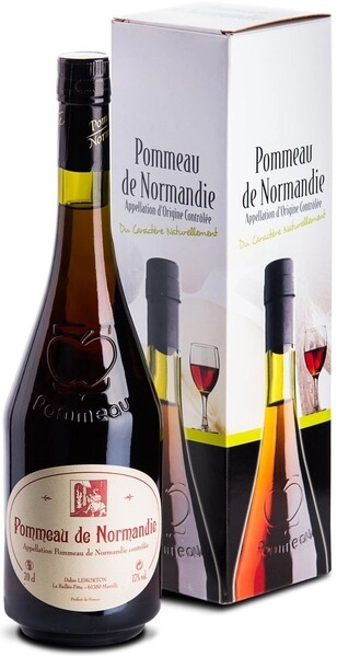Кальвадос Lemorton, Pommeau de Normandie, gift box, 0.7 л
