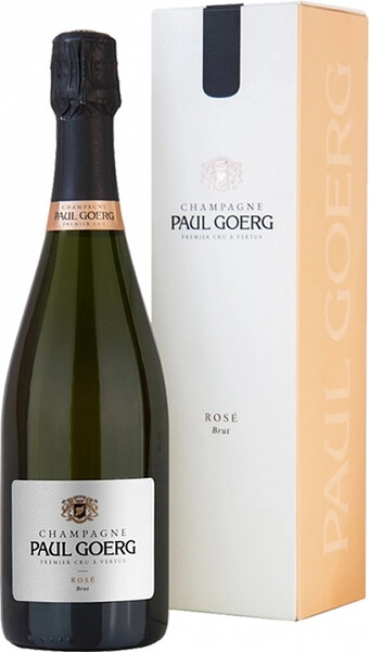 Шампанское Paul Goerg, Brut Rose Premier Cru, gift box