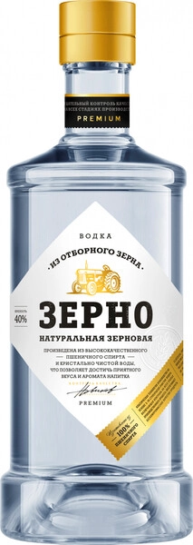 Водка Зерно, 1 л