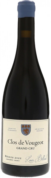 Вино Louis Billard, Clos Vougeot Grand Cru AOC, 2022