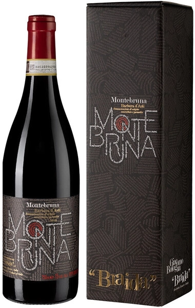 Вино Montebruna Barbera d'Asti DOCG, 2020, gift box