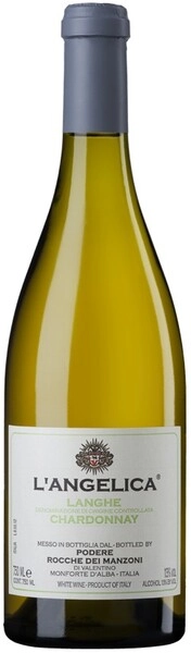 Вино Rocche dei Manzoni, L'Angelica Chardonnay, Langhe DOC, 2022