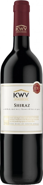 Вино KWV, Shiraz, 2024