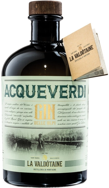 Джин La Valdotaine Acqueverdi, 0.7 л