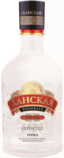 Водка Ханская Снег Эдишн, 0.5 л