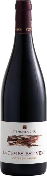 Вино Domaine Michel et Stephane Ogier, Le Temps est Venu Cotes du Rhone AOC, 2021