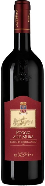 Вино Castello Banfi, "Poggio alle Mura" Rosso di Montalcino DOC, 2023