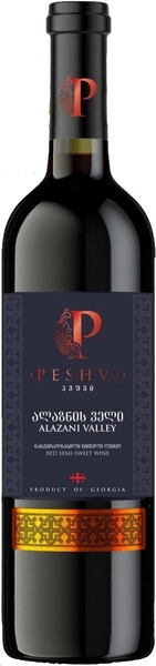 Вино Peshvi Alazani Valley Red, 2020