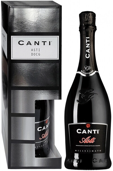 Игристое вино Canti, Asti DOCG, 2021, gift box