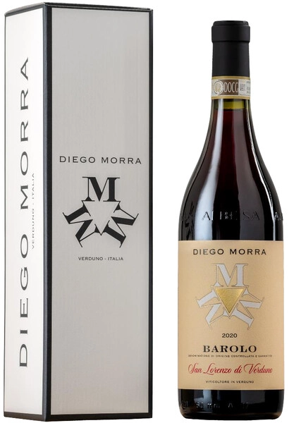 Вино Diego Morra, Barolo "San Lorenzo di Verduno" DOCG, 2020, gift box