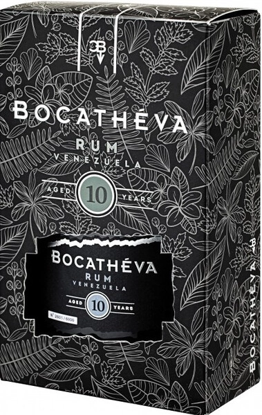Ром Bocatheva Venezuela 10 Years Old, gift box, 0.7 л