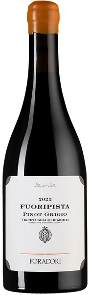 Вино Foradori, Fuoripista Pinot Grigio, Vigneti delle Dolomiti IGT, 2022