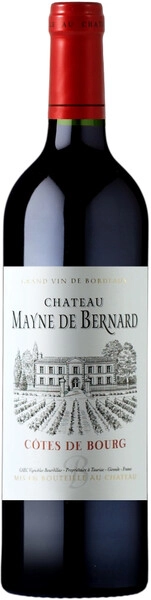 Вино Chateau Mayne de Bernard Cotes de Bourg АОC, 2019