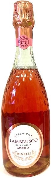 Игристое вино Binelli Premium Lambrusco Rosato, Dell'Emilia IGT