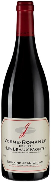 Вино Domaine Jean Grivot, Vosne-Romanee 1er Cru AOC Les Beaux Monts, 2022