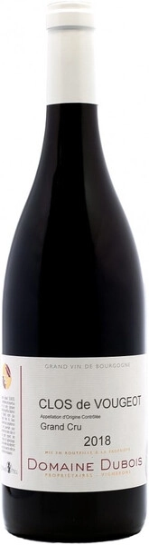 Вино Dubois & Fils, Clos de Vougeot Grand Cru AOC, 2018