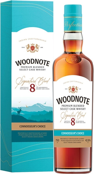 Виски Woodnote Premium Blended Select Cask, gift box, 0.75 л