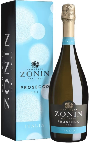 Игристое вино Zonin, Prosecco DOC, gift box