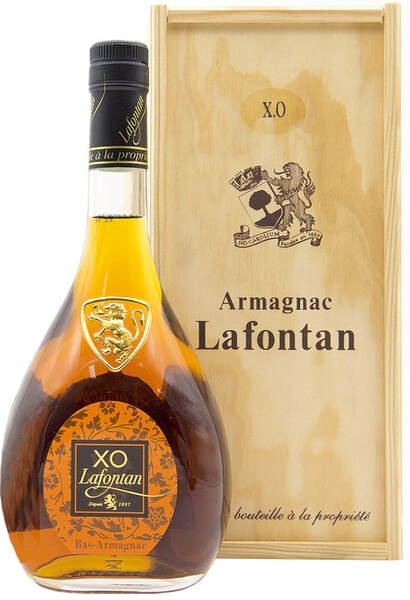 Арманьяк Lafontan XO, wooden box, 0.7 л
