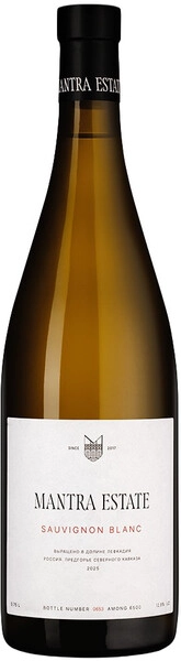 Вино "Mantra" Sauvignon Blanc, 2025