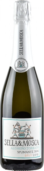 Игристое вино Sella & Mosca, Alghero Torbato Spumante Brut DOC, 2018