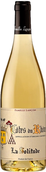 Вино La Solitude Blanc, Cotes-du-Rhone AOC, 2020