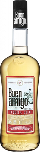Текила Buen Amigo Gold, 1 л
