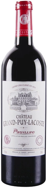 Вино Chateau Grand-Puy-Lacoste, Pauillac AOC, 2015