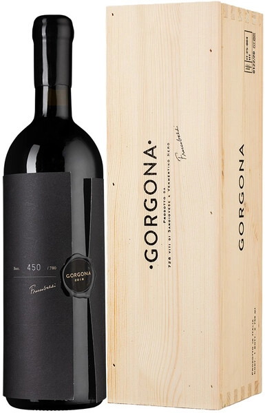 Вино Gorgona Rosso, Costa Toscana IGT, 2018, wooden box