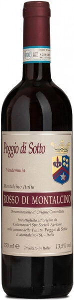 Вино Poggio di Sotto, Rosso di Montalcino DOC, 2022