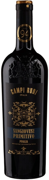 Вино Angelo Rocca e Figli, Campi Rudi Sangiovese-Primitivo, Puglia IGT