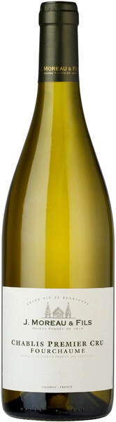 Вино J.Moreau & Fils, Chablis 1er Cru Fourchaume AOC, 2013