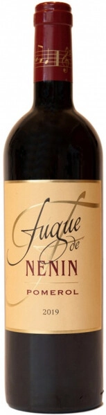 Вино Fugue de Nenin, Pomerol AOC, 2019