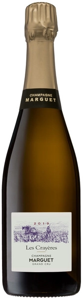 Шампанское Marguet, Les Crayeres Grand Cru Extra Brut, Champagne AOC, 2019