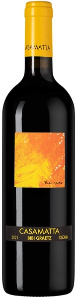 Вино Testamatta di Bibi Graetz, Casamatta Rosso, Toscana IGT, 2021