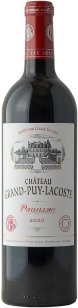Вино Chateau Grand-Puy-Lacoste, Pauillac AOC, 2020