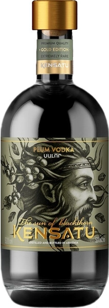 Водка Kensatu Gold Edition Plum, 0.5 л