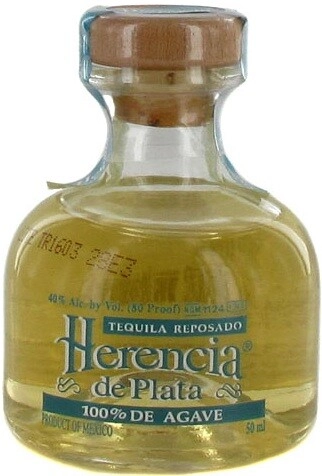 Текила "Herencia de Plata" Reposado, 50 мл