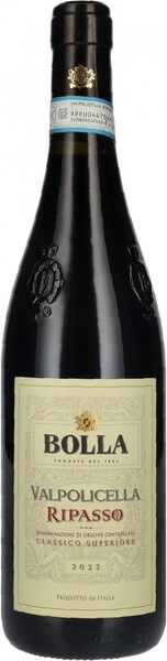 Вино Bolla, Ripasso Valpolicella Classico Superiore DOC, 2022