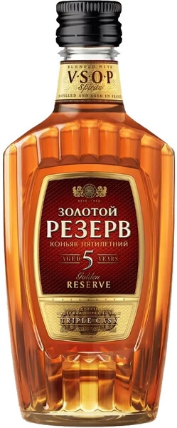 Коньяк Золотой Резерв 5 лет, 250 мл