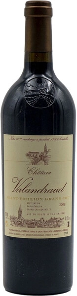 Вино Chateau Valandraud, Saint-Emilion Grand Cru AOC, 2009