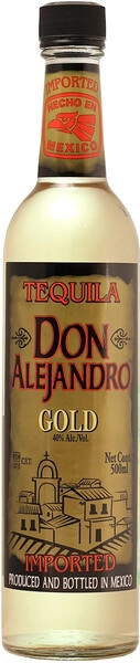 Текила Don Alejandro Gold, 0.5 л