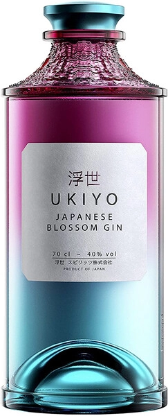 Джин Ukiyo Japanese Blossom, 0.7 л