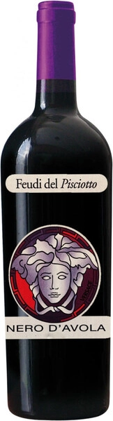 Вино Feudi del Pisciotto, Versace Nero D'avola, Sicilia IGT, 2018