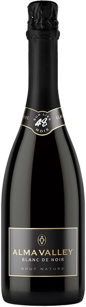 Игристое вино Alma Valley, Blanc de Noir Brut Nature