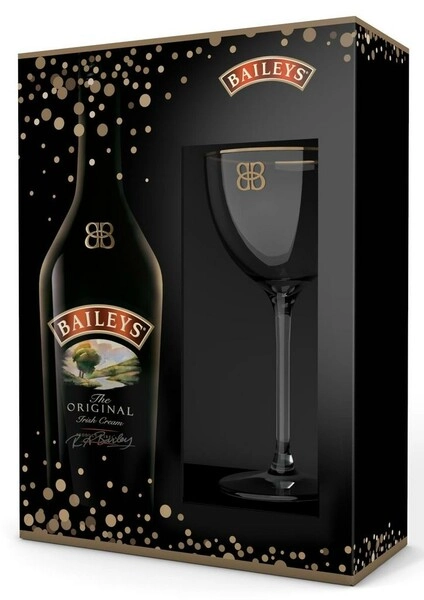 Ликер Baileys Original in box with 1 glass, 0.7 л