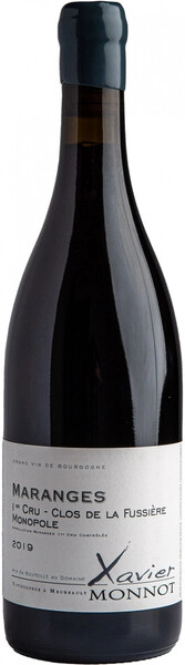 Вино Domaine Xavier Monnot, Maranges 1er Cru Clos de la Fussiere Monopole AOC, 2019